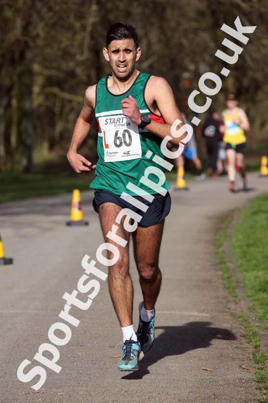 Mens Northern 12 Stage Road Relay, Stanley Park, Blackpool. Photo: David T. Hewitson/Sports for All Pics